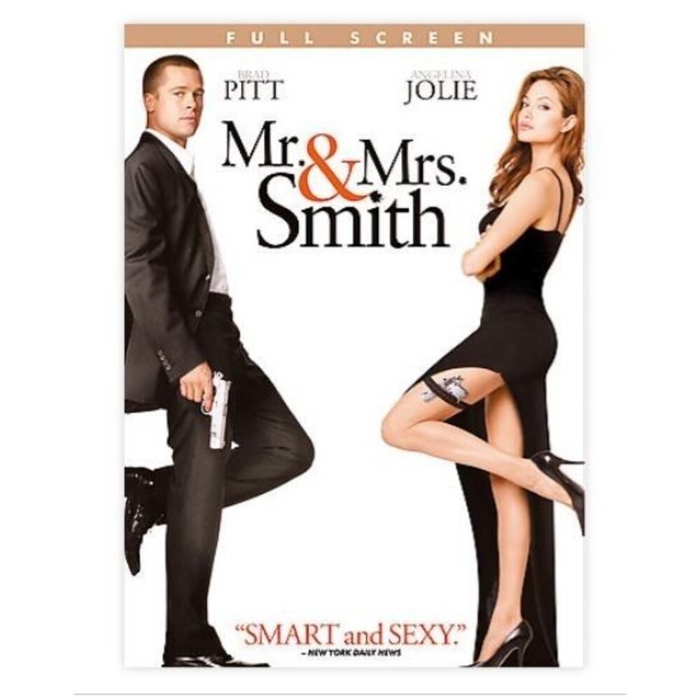 Mr. and Mrs. Smith (DVD, 2005, Full Screen) New unopened